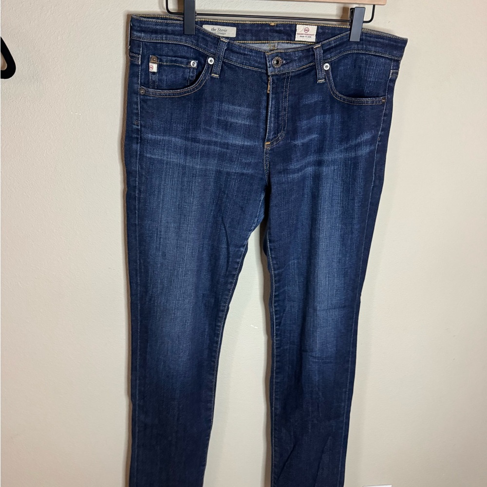 AG Stevie Slim Straight Jeans Size 32R Made in USA